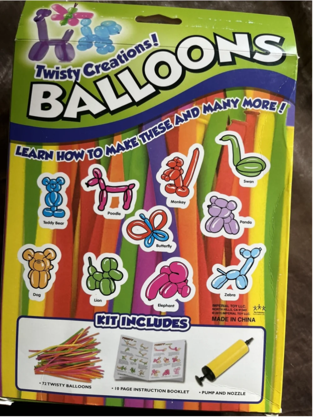 Imperial Toy LLC inflate your